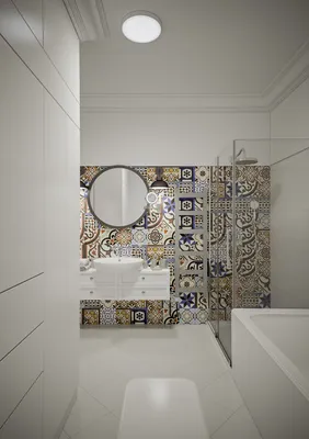 Дизайн совмещенного санузла ванной и туалета