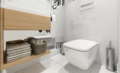 Дизайн туалетной комнаты в квартире - 67 фото