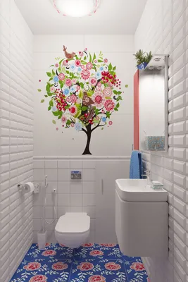 Дизайн туалета. Дизайн маленького туалета в Киеве
