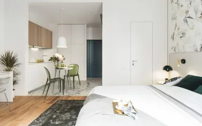 ФОТО | Уместить все на 27 м2: дизайн однокомнатной квартиры с нишей - Декор