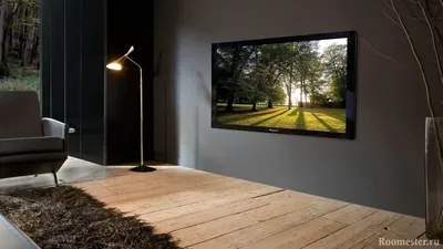 Телевизор на стене в интерьере (45 фото): идеи гармоничного размещения -  HappyModern.RU