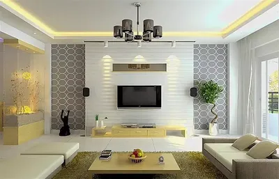 Дизайн стенки под телевизор панели под дерево и мох | Дизайн, Дизайн  квартиры, Современный дизайн