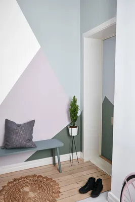 Покраска стен в два цвета – фото, идеи дизайна, примеры интерьеров и  экстерьеров | Houzz Россия