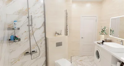 Дизайн ванной комнаты: модные материалы для отделки стен • Интерьер+Дизайн