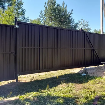Забор из профнастила в Калуге и Калужской области | Компания «ВАШ ZABOR»