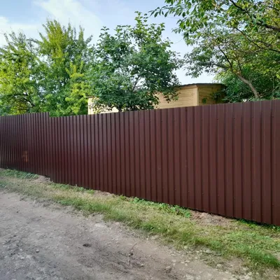 Забор из профнастила в Калуге и Калужской области | Компания «ВАШ ZABOR»