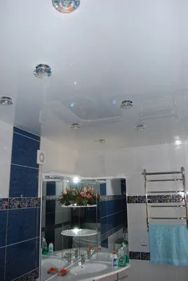 Натяжной потолок в ванную | Натяжные потолки в Смоленске HomeComfort