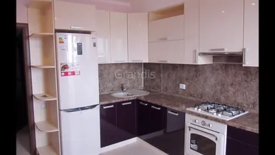 Кухни п44т с эркером | Фабрика мебели Grandis - YouTube