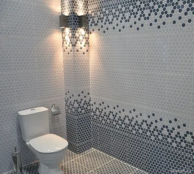 Отделка ванной мозаикой - 48 фото