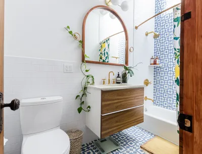 Дизайн ванной, туалета и душевой: фото и идеи интерьеров