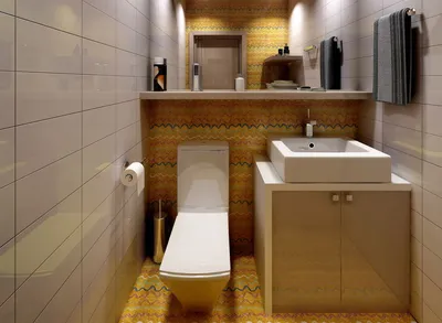 Дизайн маленькой комнаты туалета: фото идеи, подбор цветов