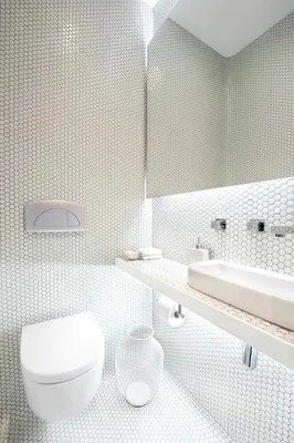 Дизайн маленького туалета: секреты стильного и практичного обустройства /  Блог E27