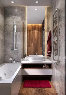 Дизайн ванной комнаты без унитаза - 70 фото