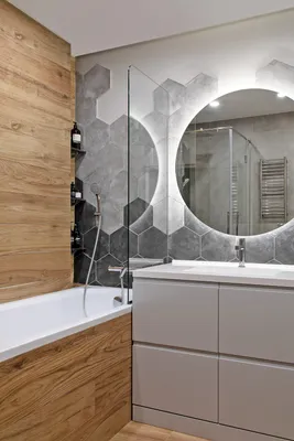 Ванные комнаты с полом из керамогранита –135 лучших фото-идей дизайна  интерьера ванной | Houzz Россия