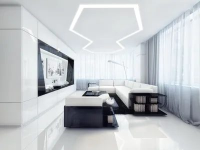 Белая квартира: дизайн с мебелью для разных помещений, примеры с фото