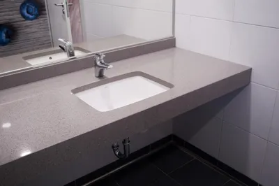 Столешница в ванную комнату из искусственного камня - Easy