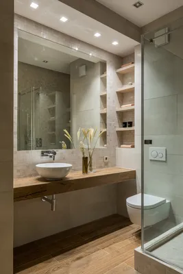 Ванные комнаты с столешницей из плитки –135 лучших фото-идей дизайна  интерьера ванной | Houzz Россия