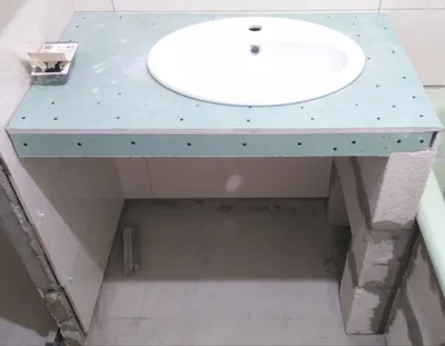 Столешница в ванной | Интерьер, Столешница, Ванная комната