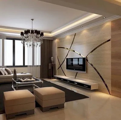 Дизайн гостиной комнаты в современном стиле - 68 фото