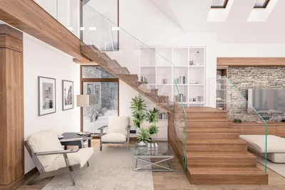 Дизайн квартиры в стиле шале – дизайн-студия Keeparis