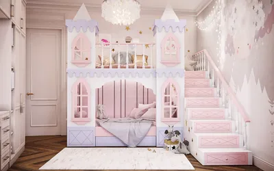 Дизайн детской комнаты для девочки • ReginaStudio