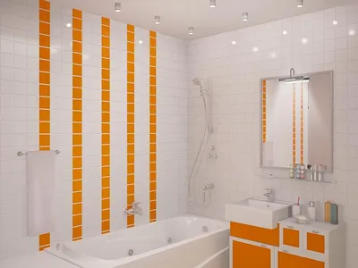 краснаЯ плитка в ванной дизайн | Мебель Волгограда
