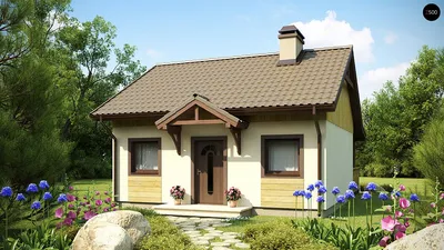Готовый проект дома Z60 с ценой, реализация и интерьер | 1house.by