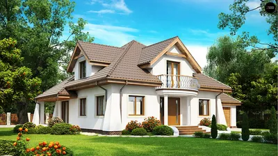 Готовый проект дома Z109 с ценой, реализация и интерьер | 1house.by