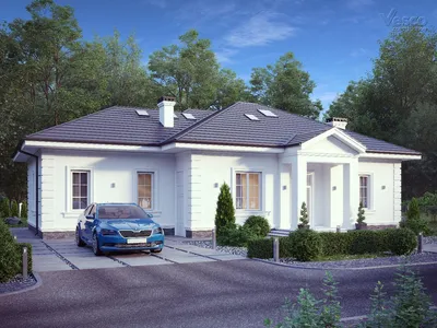 Проект одноэтажного дома ВЕРОНА-2, 258 м² — Надежное строительство вашего  дома