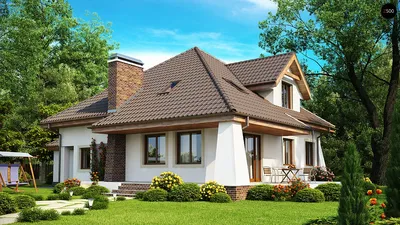 Готовый проект дома Z109 с ценой, реализация и интерьер | 1house.by