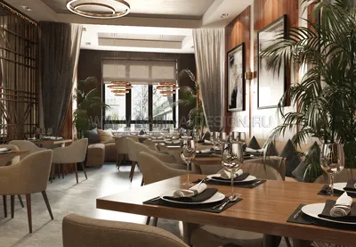 Дизайн интерьера Ресторан \"IL TOKKO\" - современный стиль не перегруженный  деталями и понятный жителям мегополиса