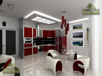 Интерьер квартиры: дизайн интерьера с фото по цене от 500 руб за м2