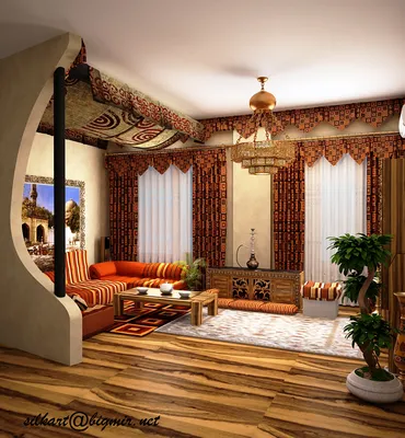 Квартира в арабском стиле - ПрофКрымРемонт