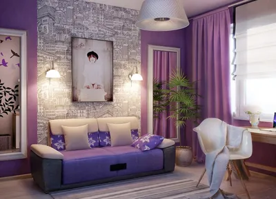 Дизайн комнаты для девушек онлайн » Картинки и фотографии дизайна квартир,  домов, коттеджей