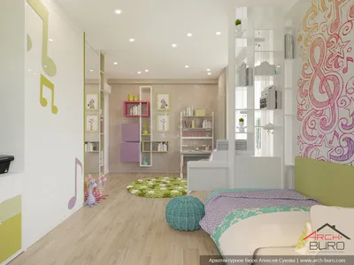 Стильный и современный дизайн комнаты для девочки – arch-buro.com