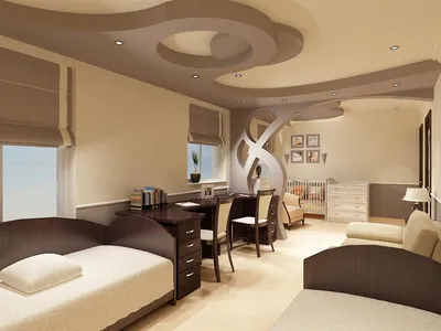 Дизайн комнаты для двух подростков: оформление интерьера спальни двух  девушек