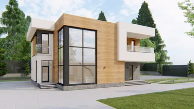 Проекты домов и коттеджей в 3D - Монолит Хаус