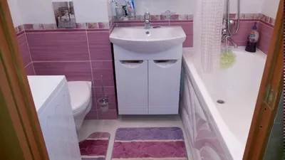 Сиреневая плитка для ванной. 48 фото дизайнерский решений