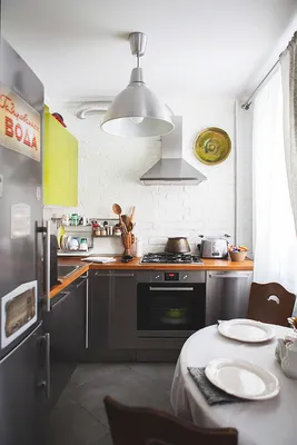 Дизайн интерьера кухни 5,5 квадратных метров, фото | Houzz Россия
