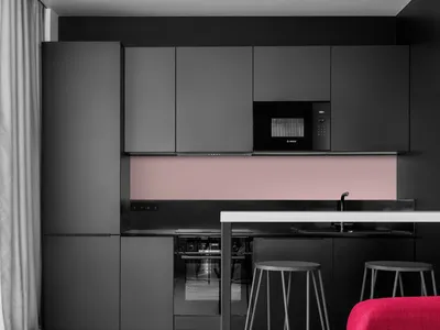 Как оформить черную кухню: 11 дизайнерских примеров и кухонные  принадлежности черного цвета | AD Magazine