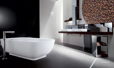 Ванная комната в стиле хайтек - 74 фото