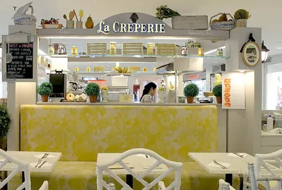 Дизайн интерьера кафе закусочной бистро — Заказать 3D проект Киев