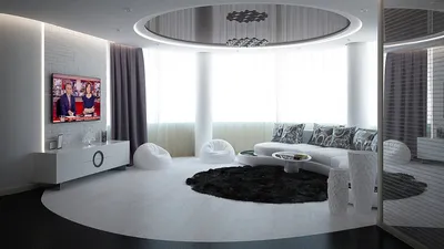 Черно-белый дизайн .Современный интерьер 3-х комнатной квартиры - YouTube