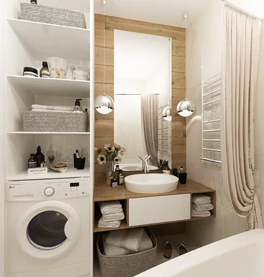 Как оформить маленькую ванную: 10 полезных хитростей | ivd.ru