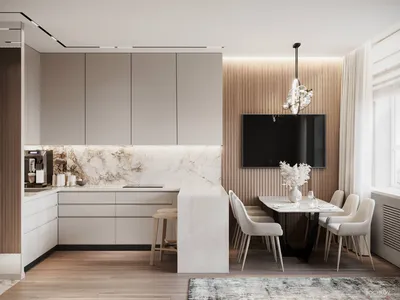 Дизайн однокомнатной квартиры - Бочков — дизайн интерьера