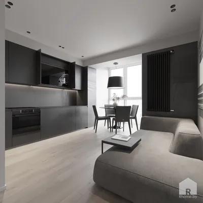 Дизайн однокомнатной квартиры - RHOME