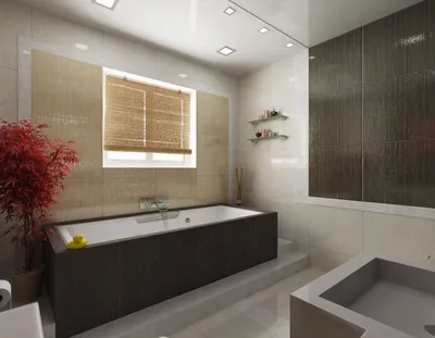 Ванная в японском стиле фото | Дизайн ванной, Японский интерьер, Большие  ванные комнаты