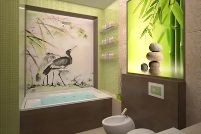 Ванная комната в японском стиле - Дизайн Вашего Дома