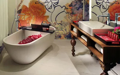Дизайн ванной комнаты: 50+ фото оформления интерьера ванны