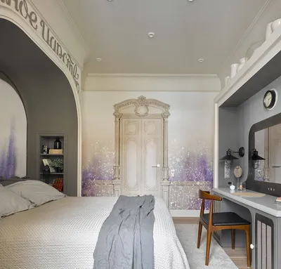 Дизайн спальни 18 кв.м, фото интерьера | Houzz Россия